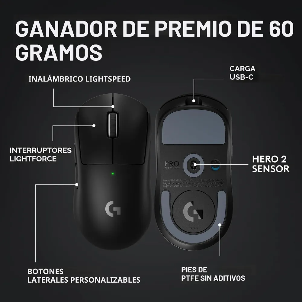 Logitech G PRO X SUPERLIGHT 2 — foto 6