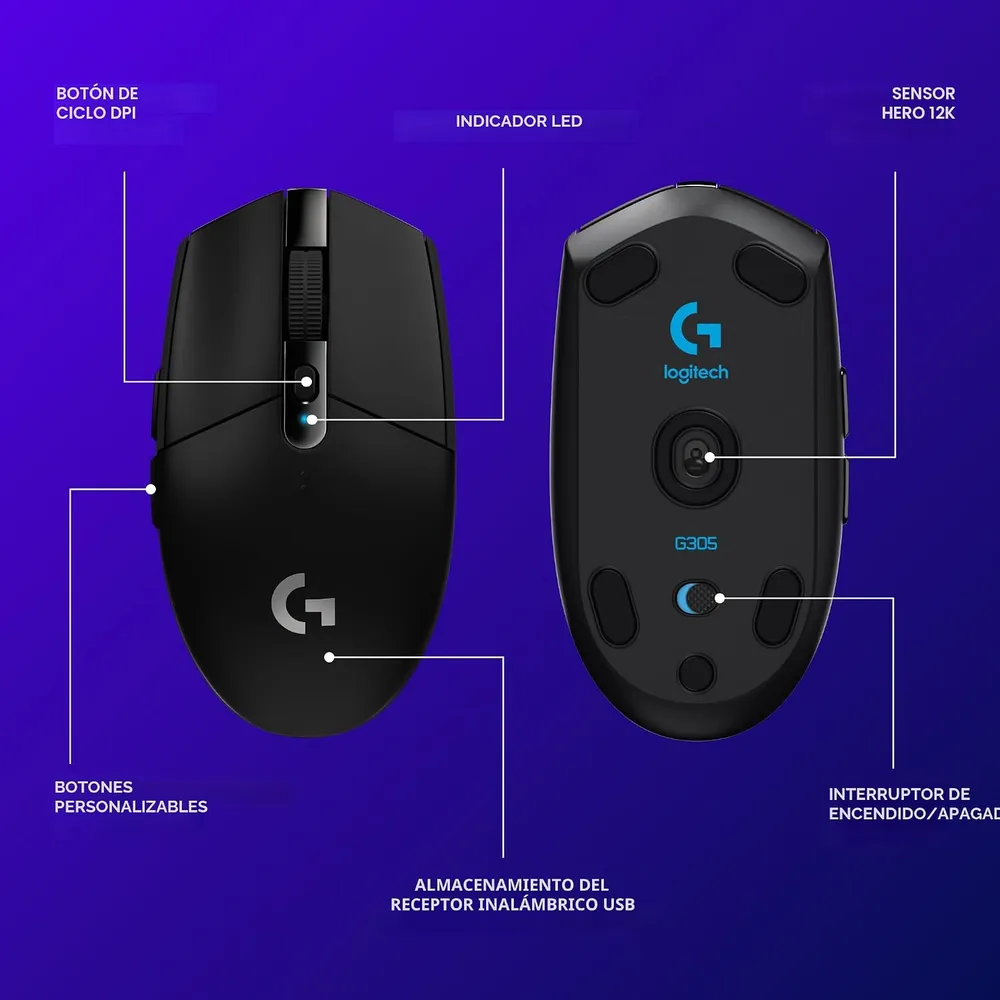 Logitech G305 LIGHTSPEED — foto 6
